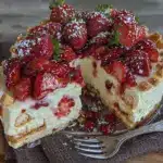 no-bake strawberry shortcake icebox cake - featured image