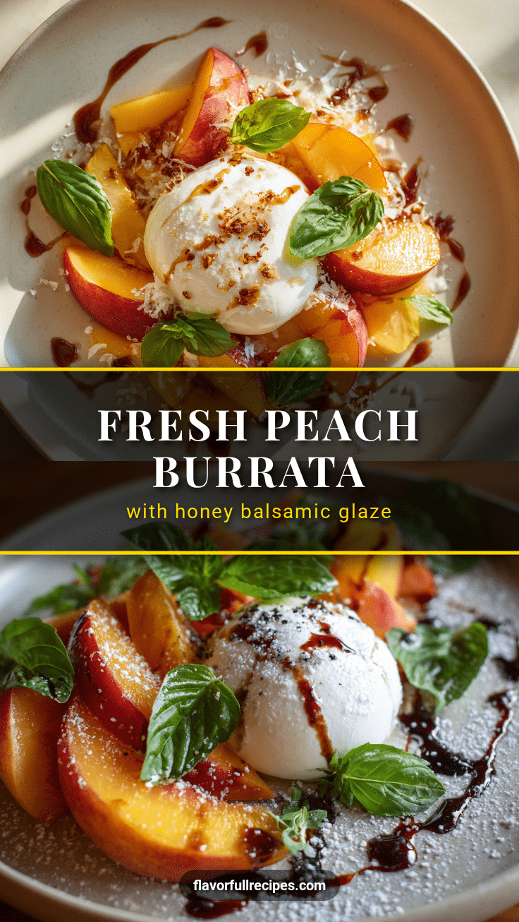 peach burrata salad recipe
