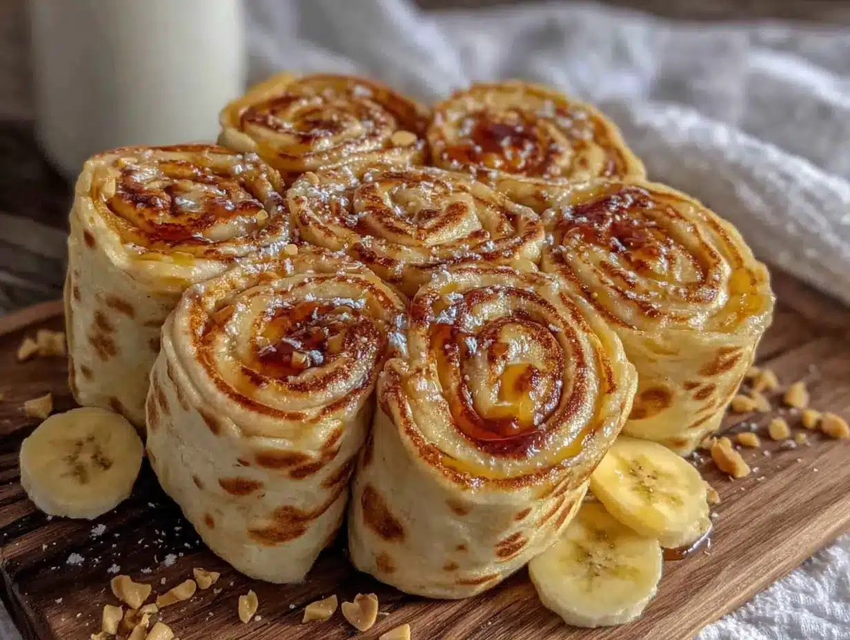 peanut butter banana roll-ups preparation steps