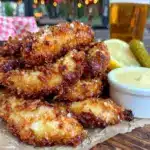 pretzel-crusted chicken tenders - featured image