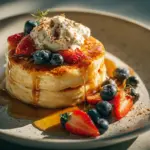 protein berry pancake bites - featured image