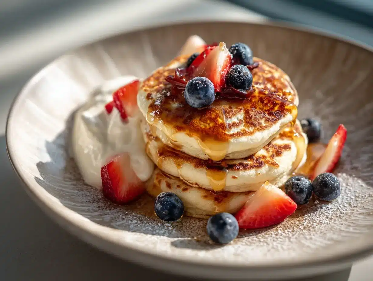 protein berry pancake bites preparation steps