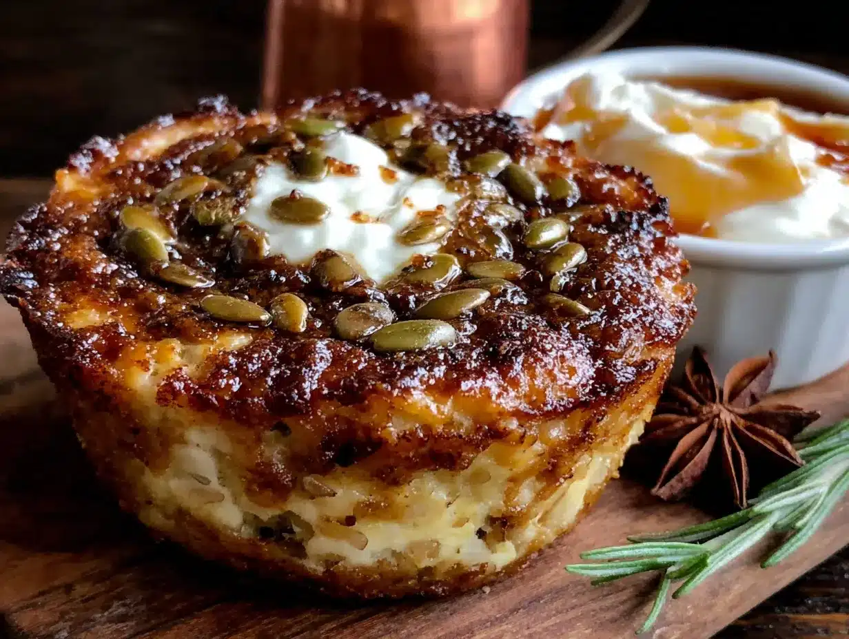 Pumpkin Baked Oatmeal Cups preparation steps
