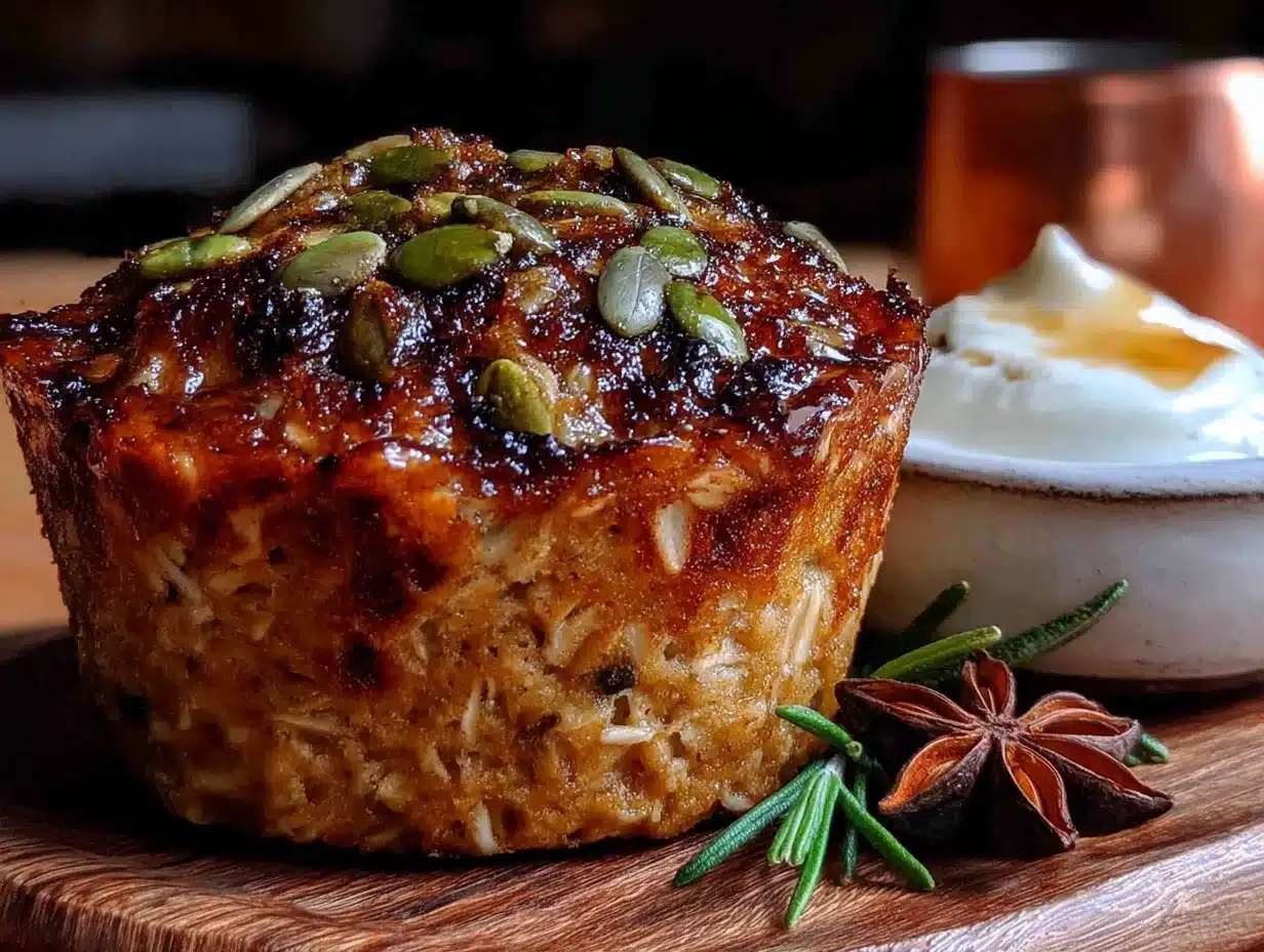 Pumpkin Baked Oatmeal Cups - featured image