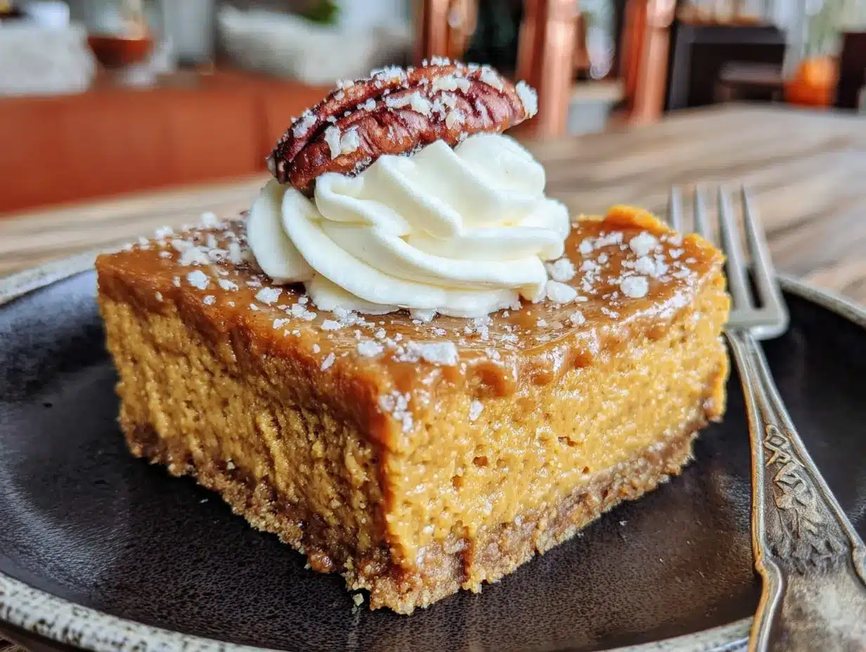 pumpkin cheesecake bars preparation steps
