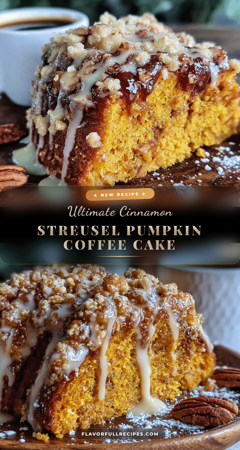 pumpkin coffee cake recipe