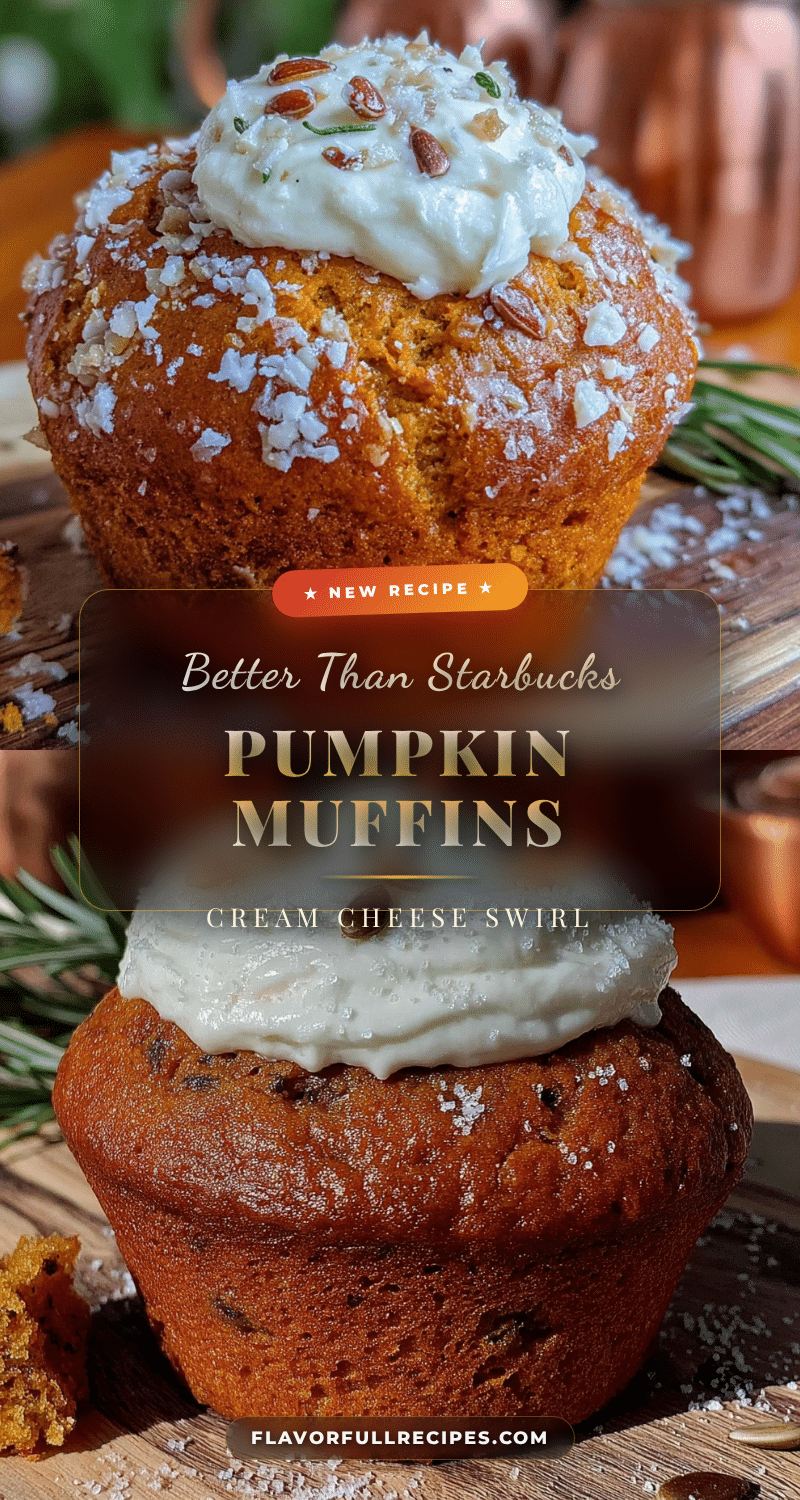 pumpkin cream cheese muffins recipe