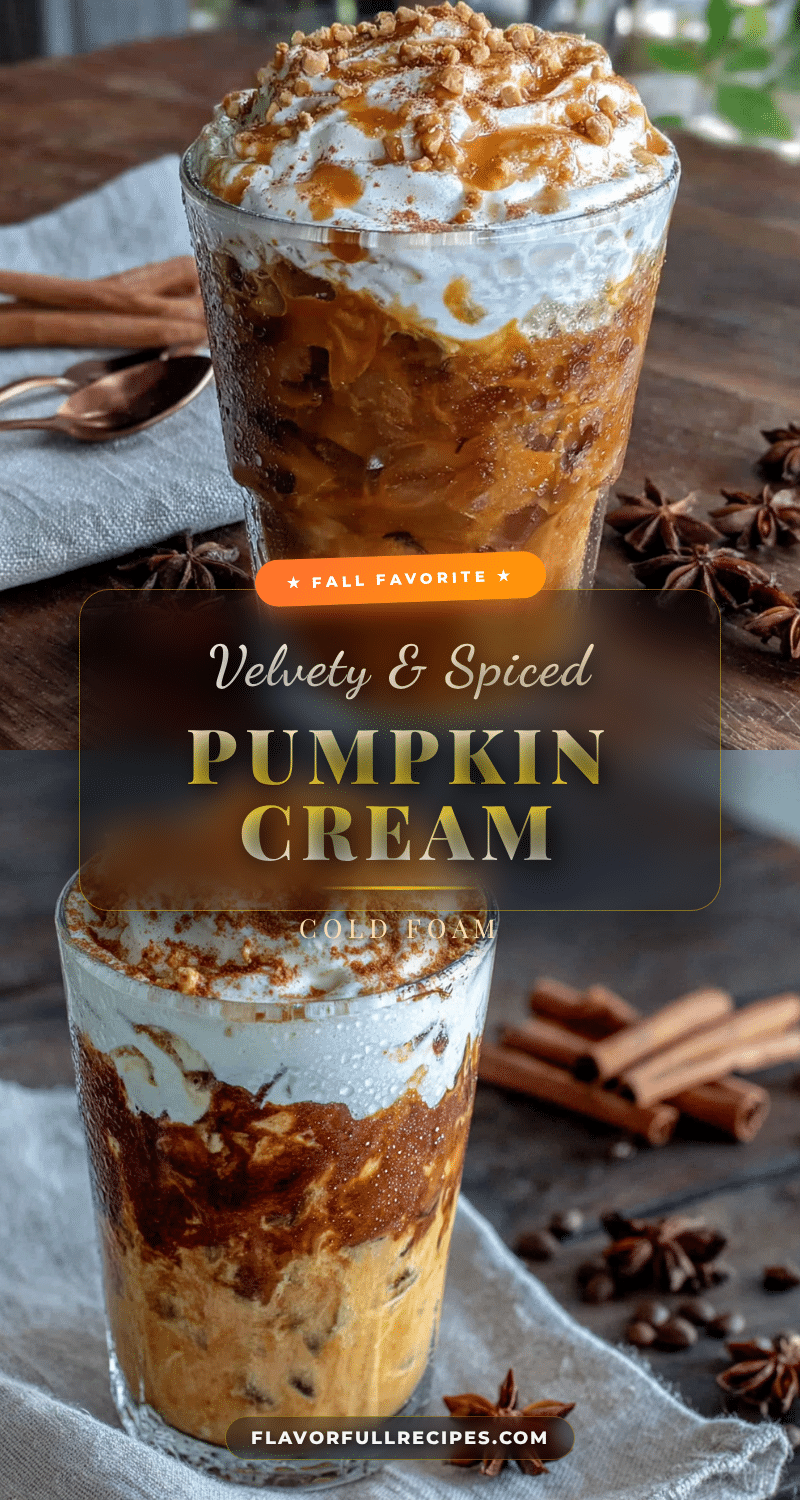 pumpkin cream cold foam recipe