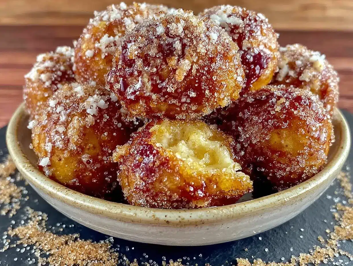 pumpkin donut holes preparation steps