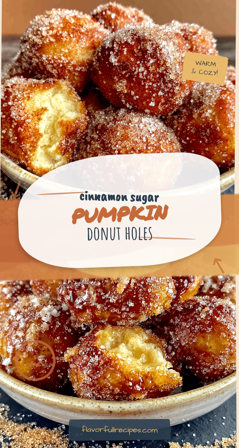 pumpkin donut holes recipe