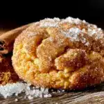 pumpkin snickerdoodle cookies - featured image