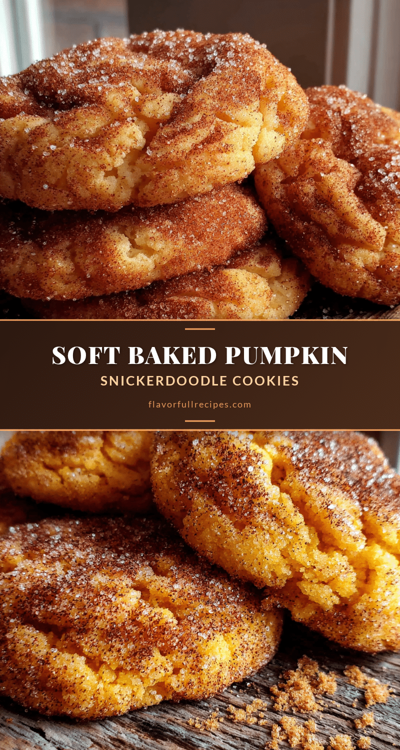 pumpkin snickerdoodle cookies recipe