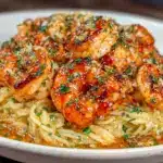 quick shrimp scampi - featured image