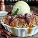 Salted Caramel Apple Crisp - featured image