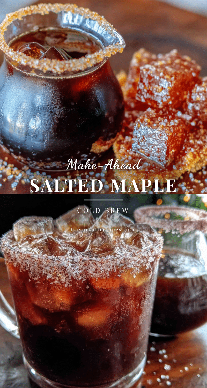 Salted Maple Brown Sugar Cold Brew Concentrate recipe