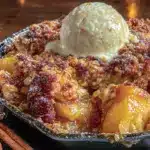 skillet apple crisp - featured image