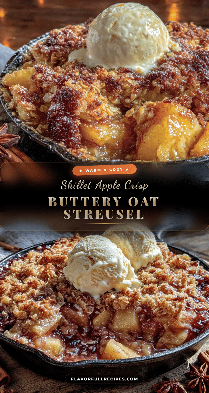 skillet apple crisp recipe
