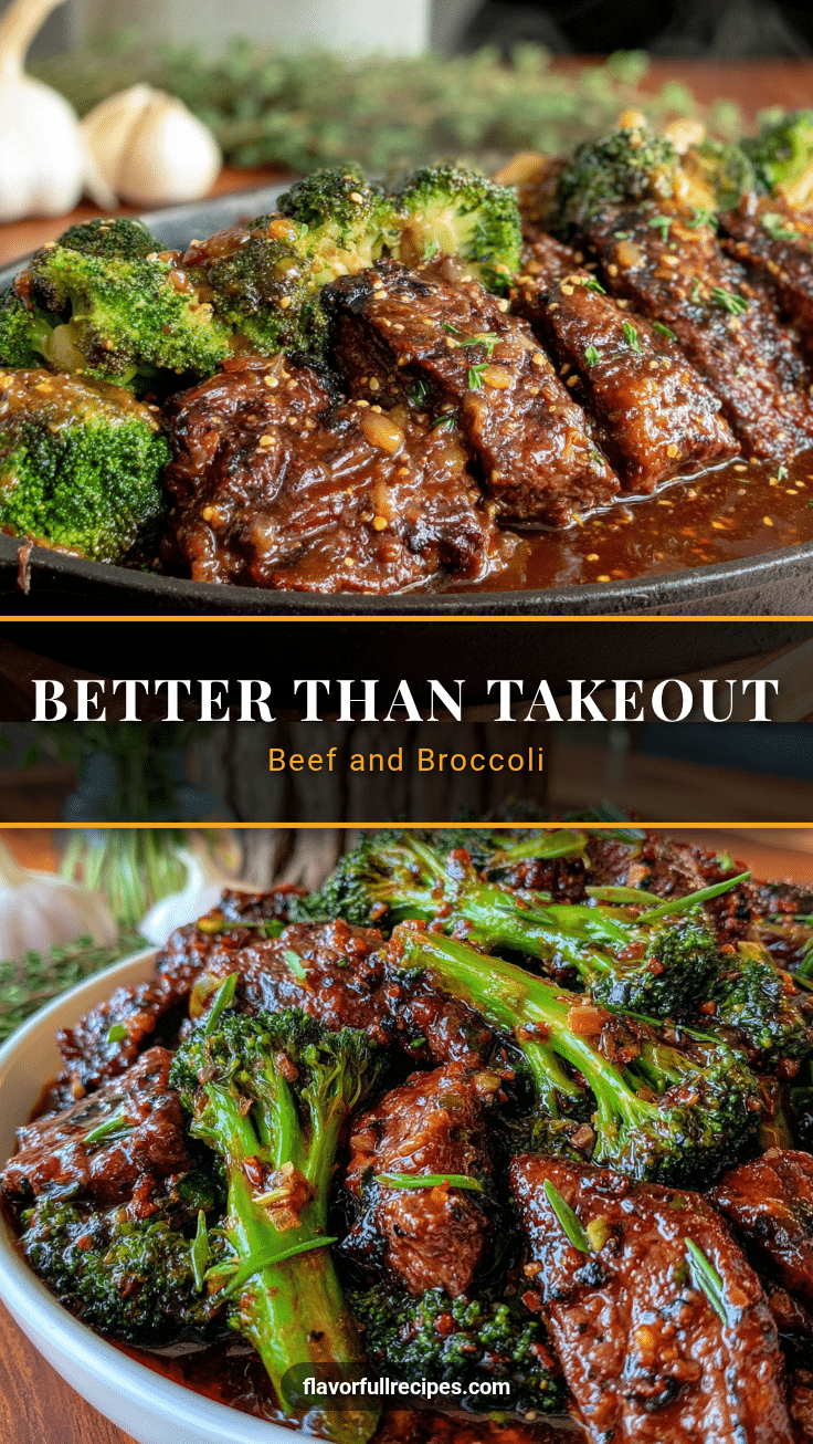 skillet beef and broccoli recipe