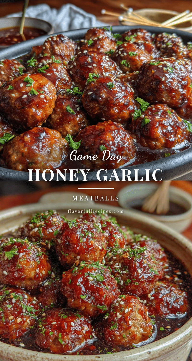 slow cooker honey garlic meatballs recipe