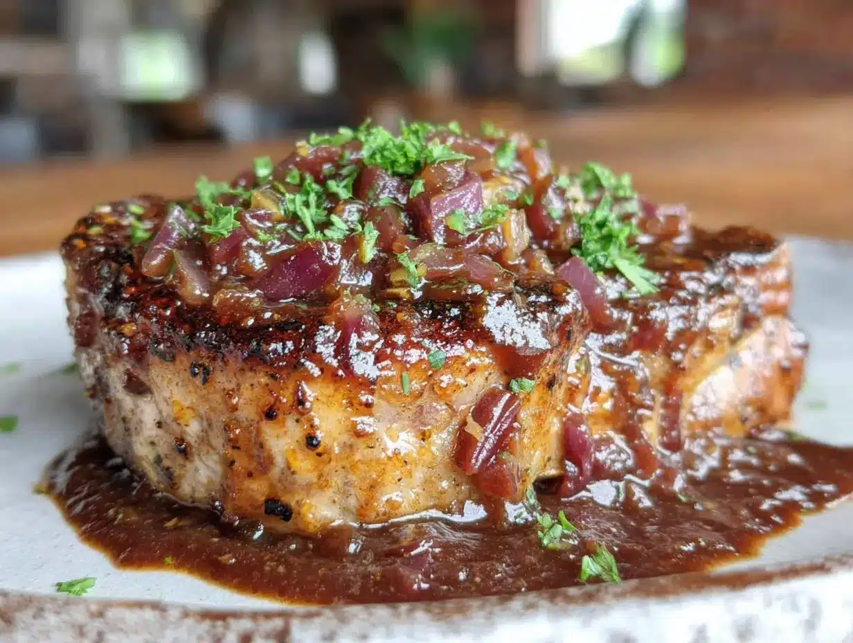 smothered pork chops preparation steps