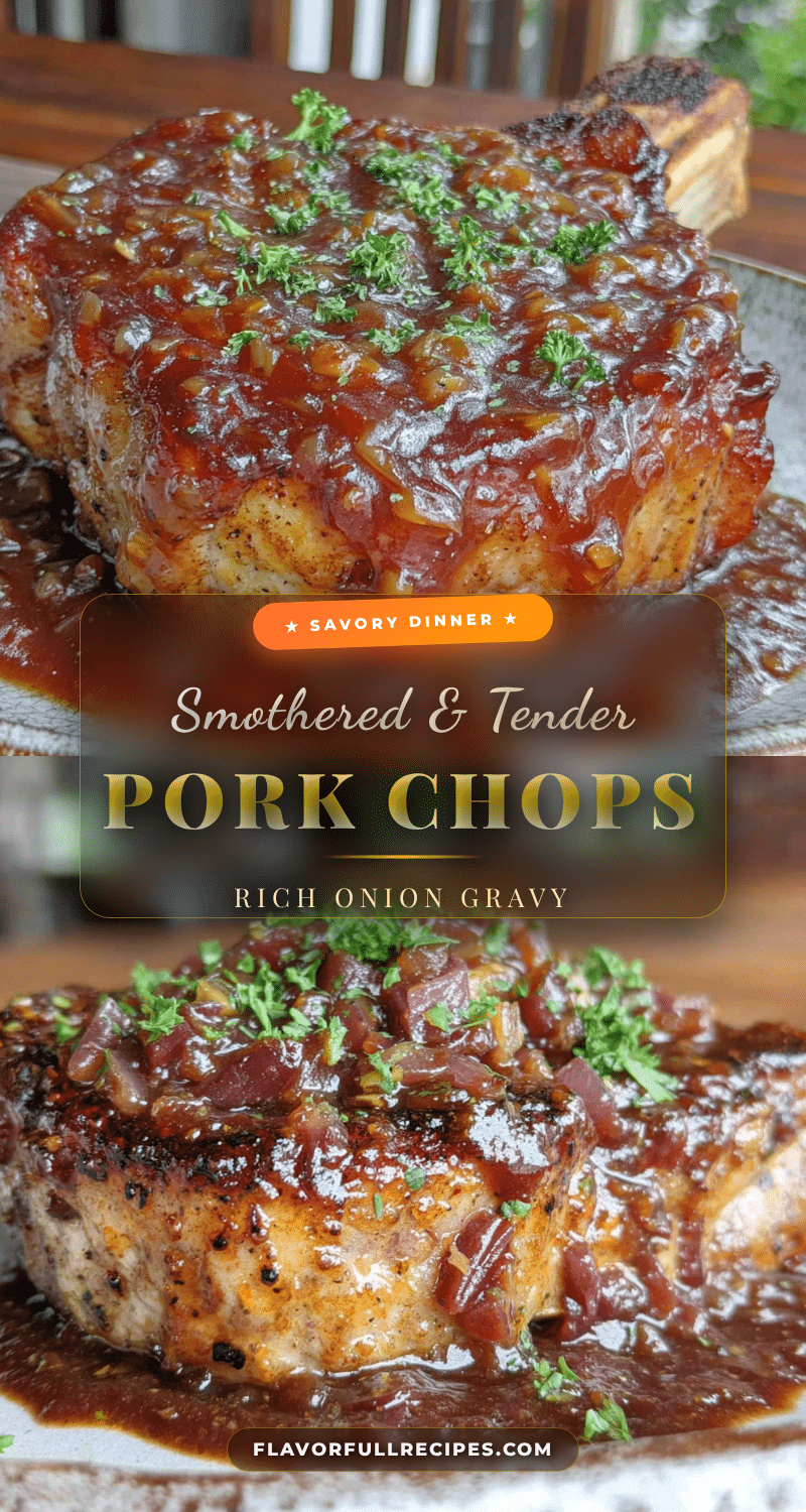 smothered pork chops recipe