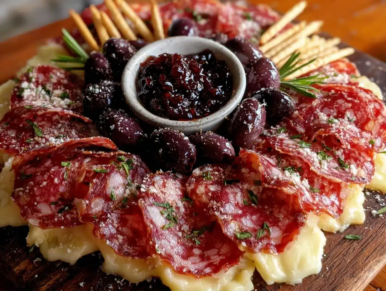 spooky adult spiderweb charcuterie board preparation steps
