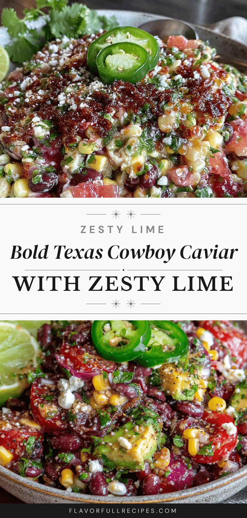 Texas cowboy caviar recipe