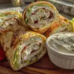 turkey and cheese roll-ups - featured image