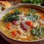 white bean and kale soup - featured image