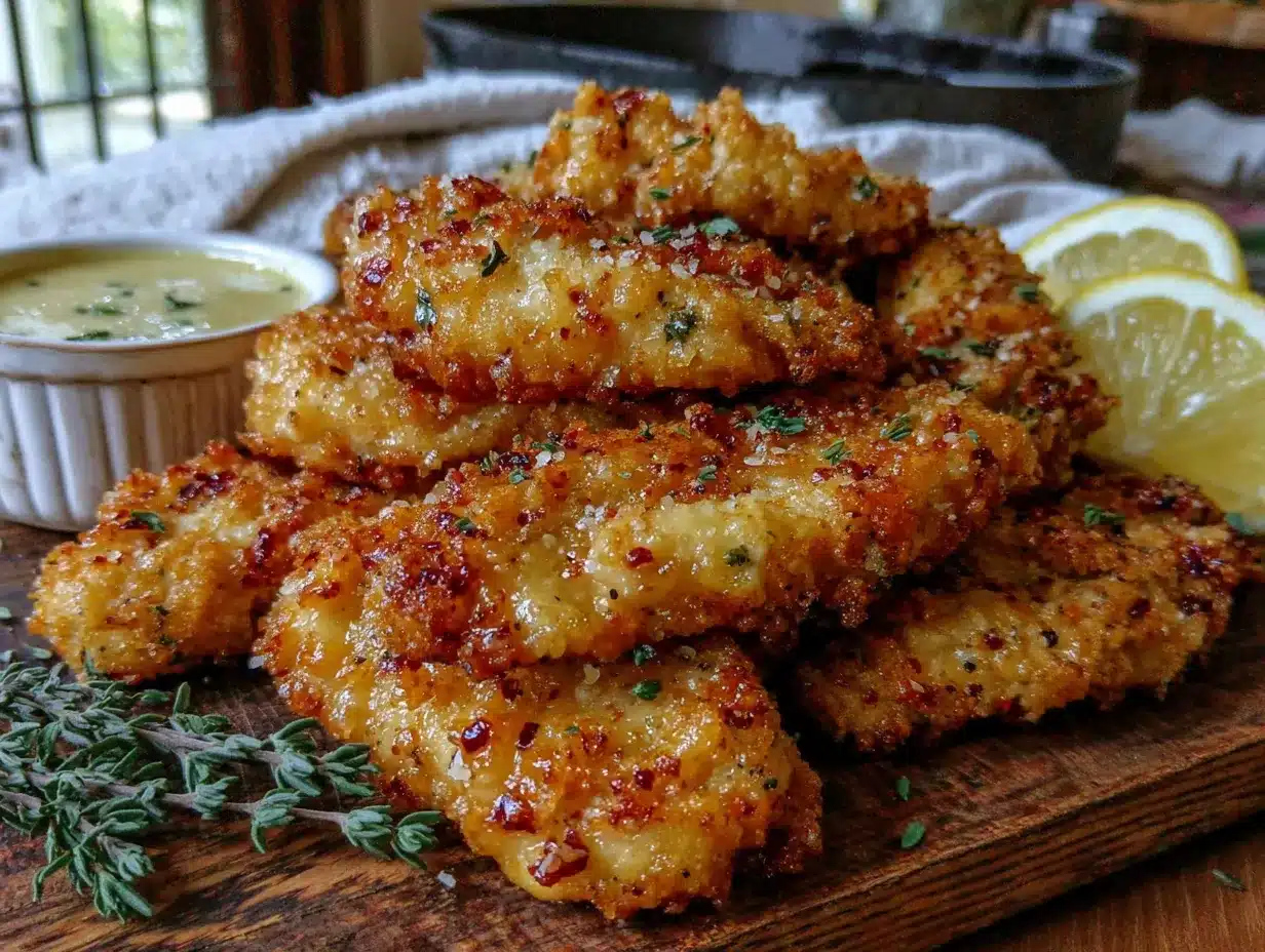 air fryer chicken breast strips preparation steps