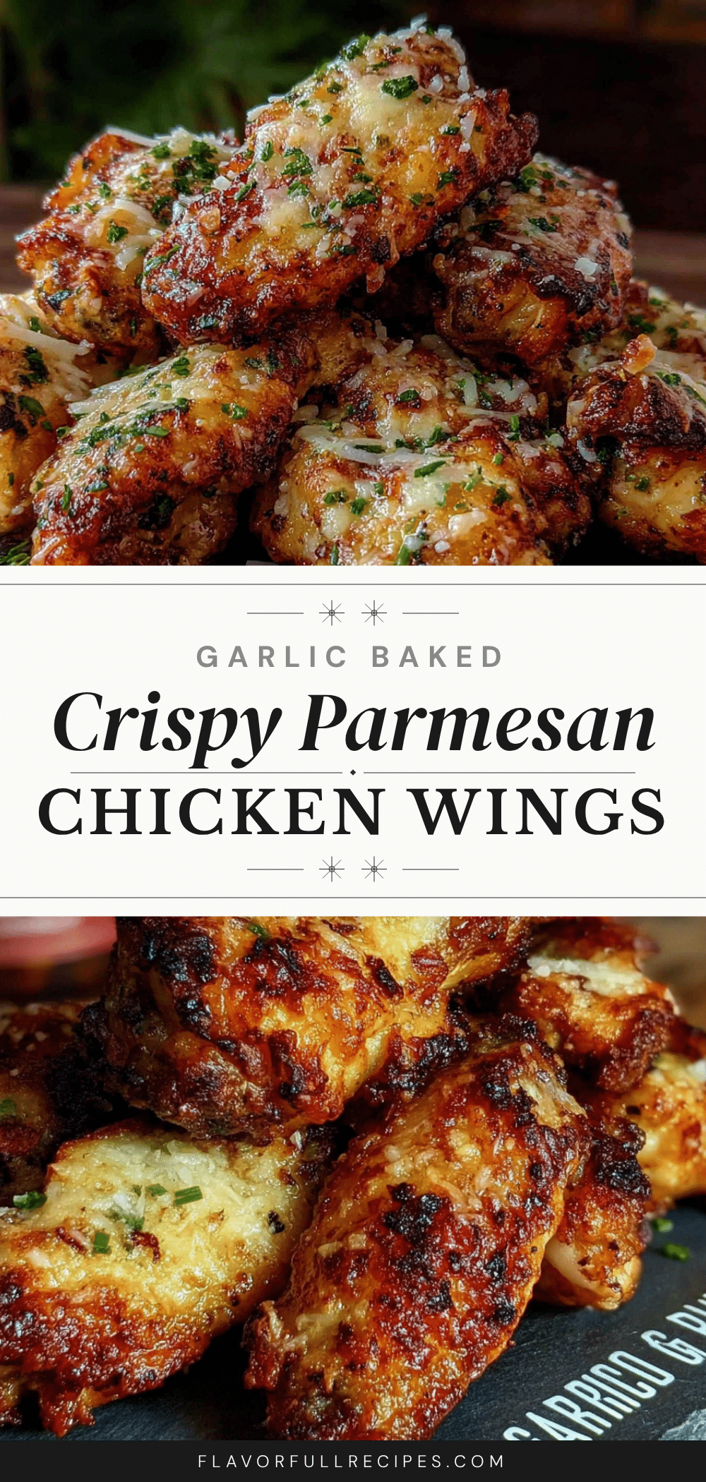 air fryer parmesan garlic chicken wings recipe