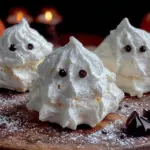 airy ghost meringue cookies - featured image