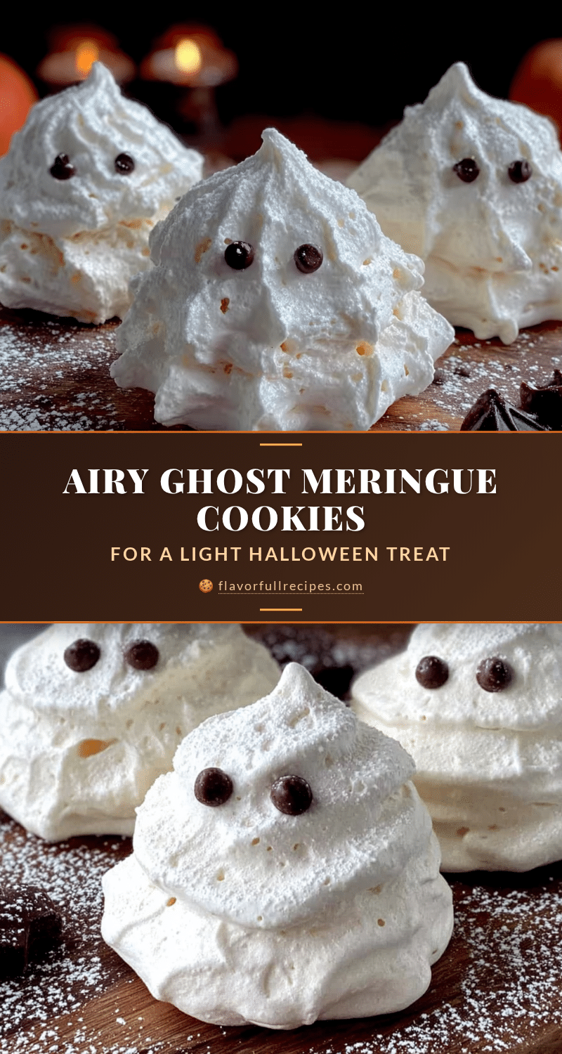 airy ghost meringue cookies recipe