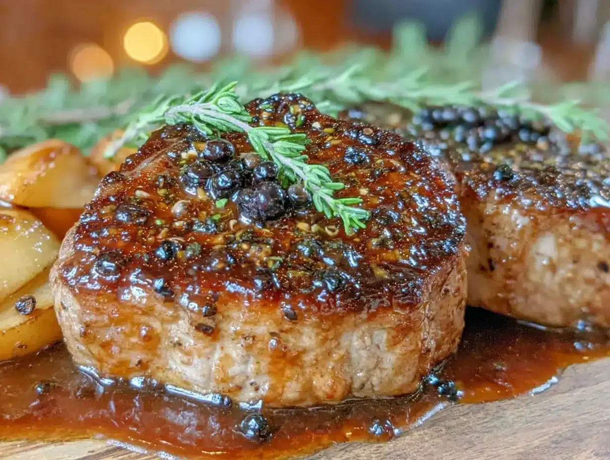 apple cider braised pork chops preparation steps
