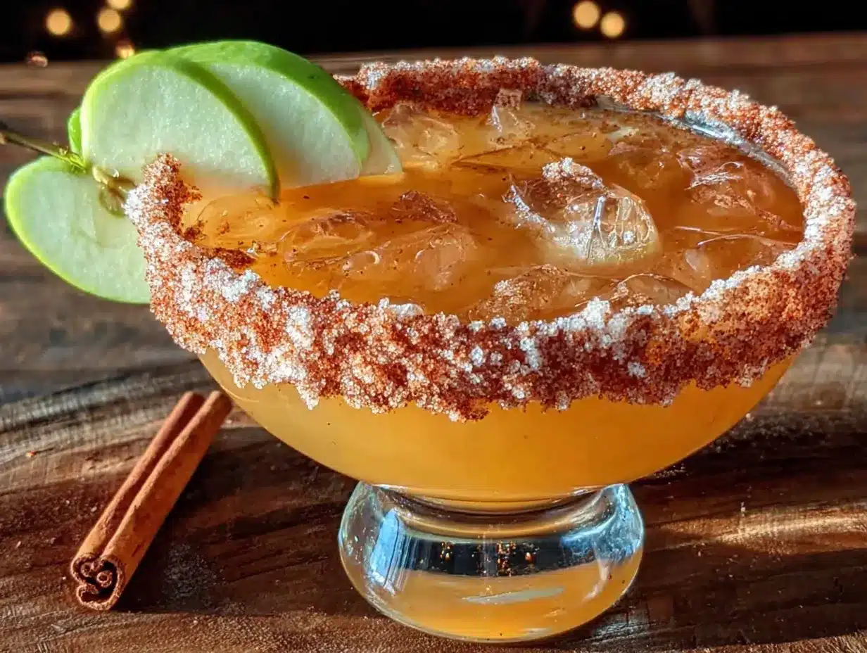 apple cider margarita preparation steps