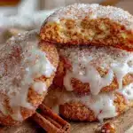 apple cider snickerdoodle cookies - featured image