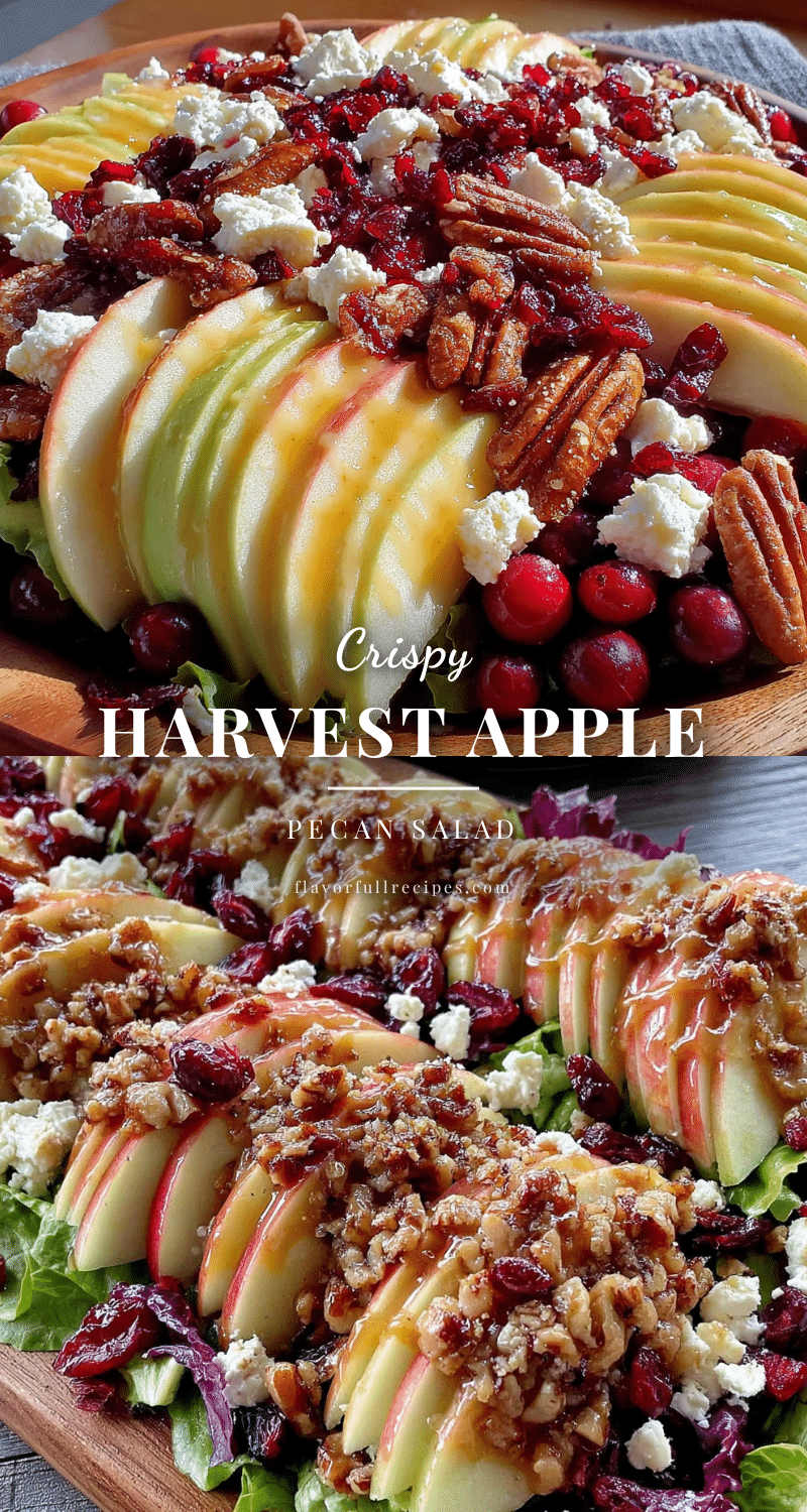 apple pecan salad with maple vinaigrette recipe