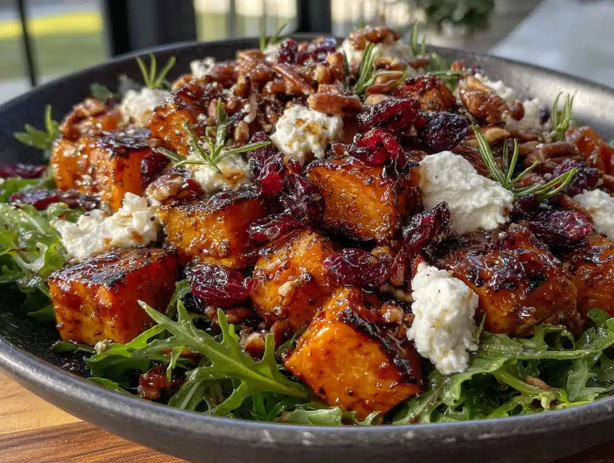 autumn harvest salad preparation steps