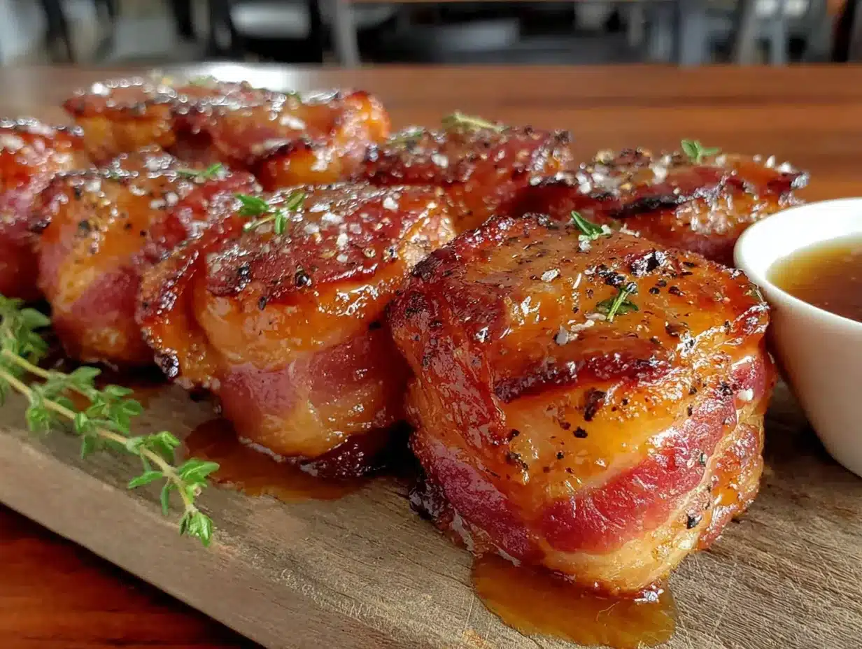 bacon-wrapped apple bites preparation steps