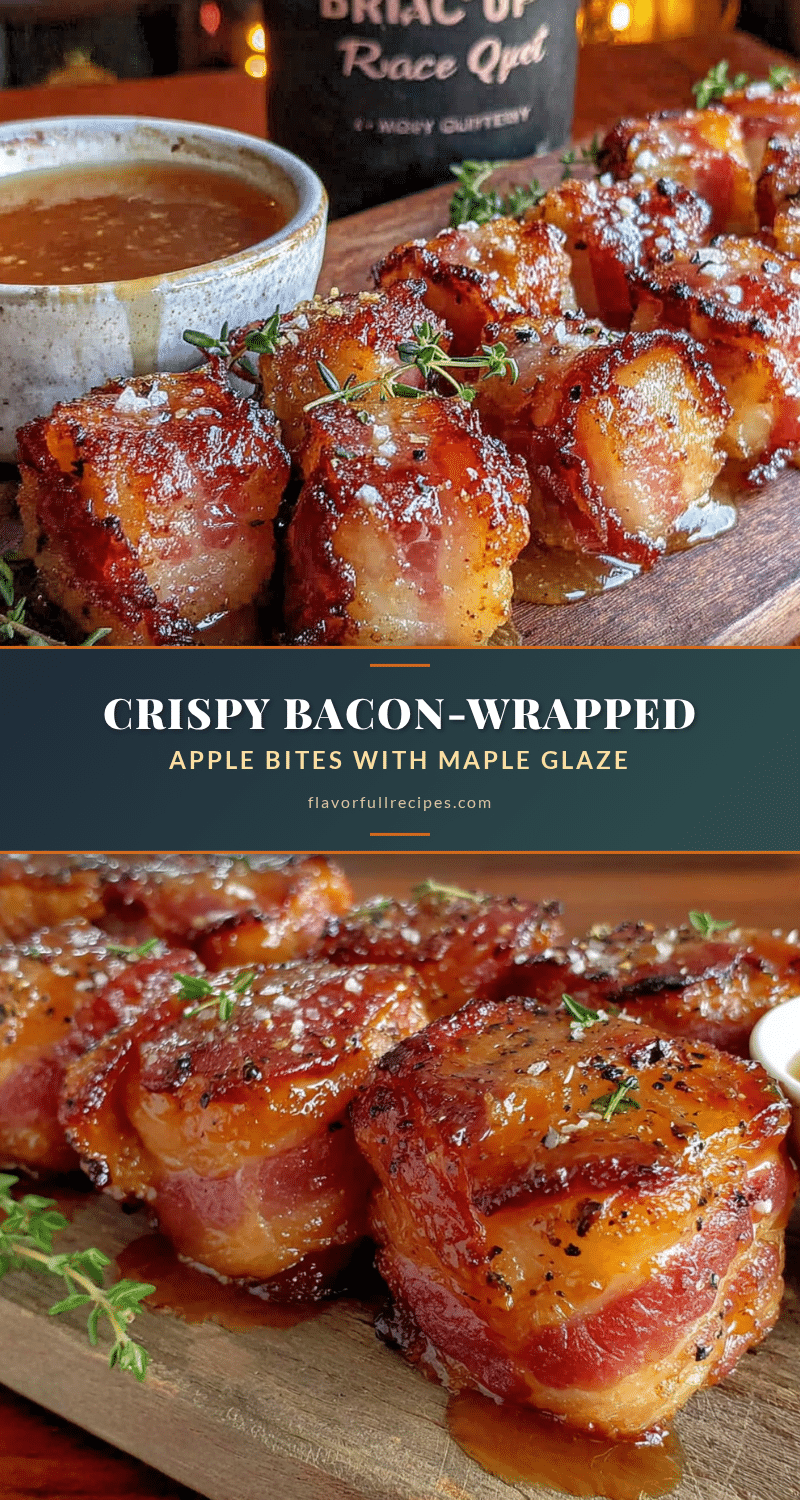 bacon-wrapped apple bites recipe