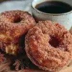 baked apple cider donuts - featured image