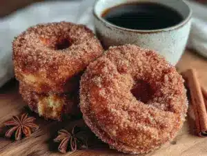 baked apple cider donuts - featured image