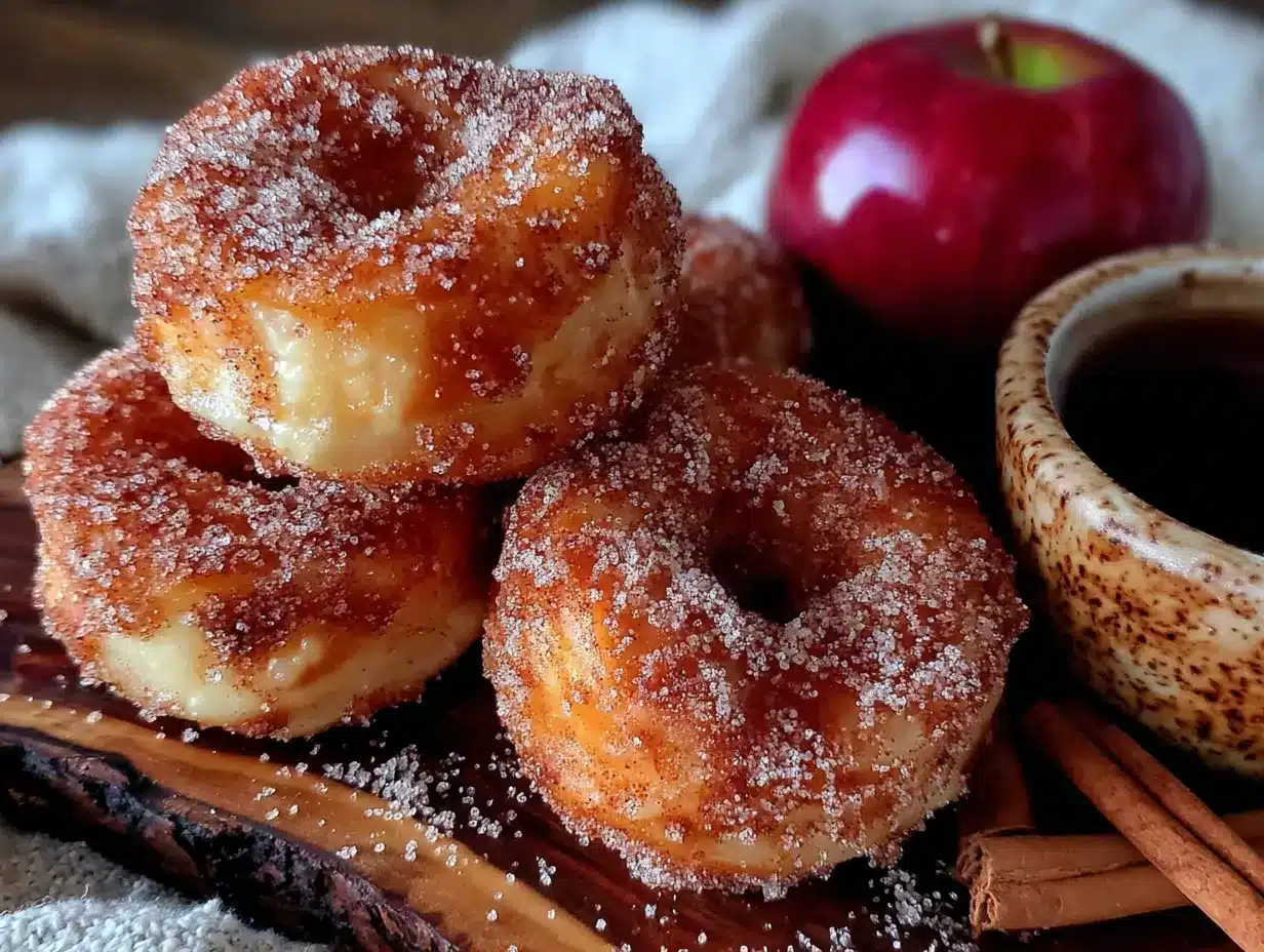 baked apple cider donuts preparation steps