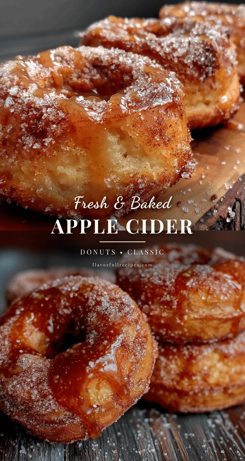 baked apple cider donuts recipe