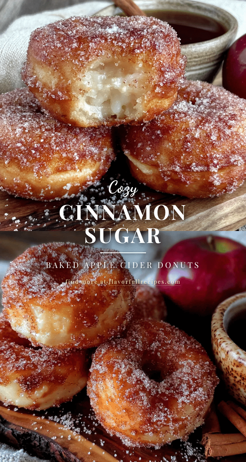 baked apple cider donuts recipe