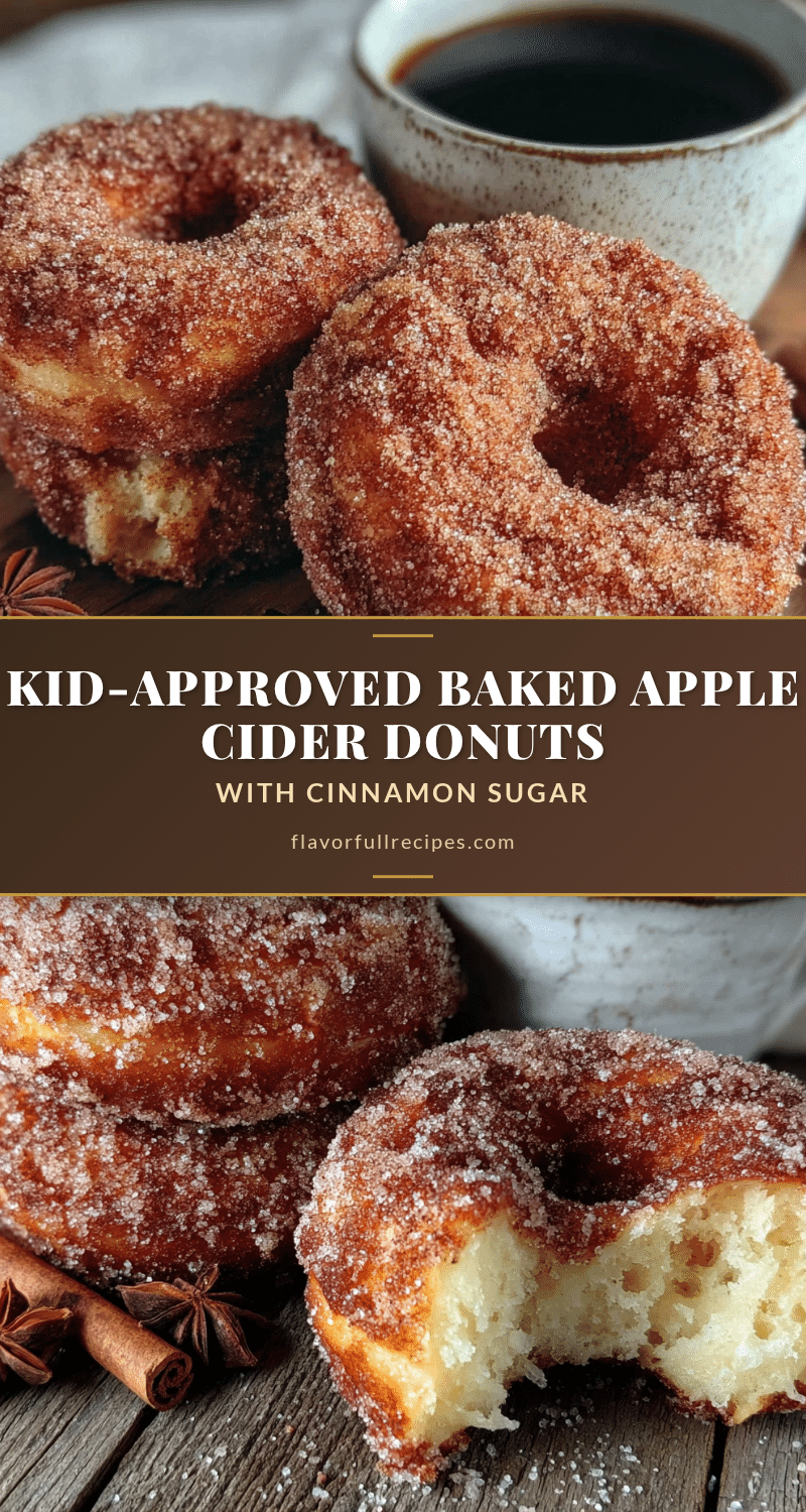 baked apple cider donuts recipe