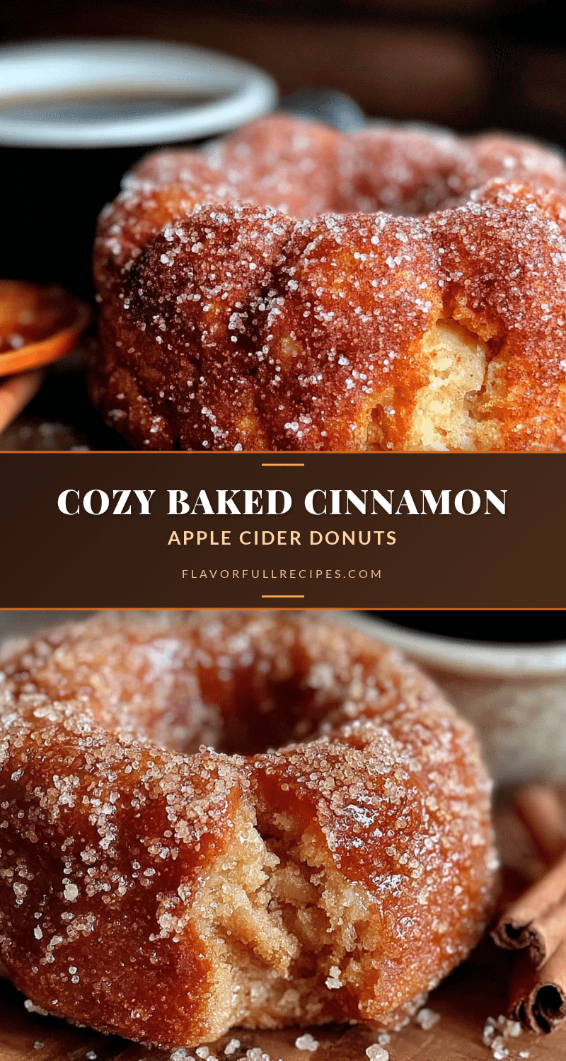 baked apple cider donuts recipe