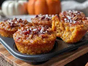 baked pumpkin oatmeal cups - featured image