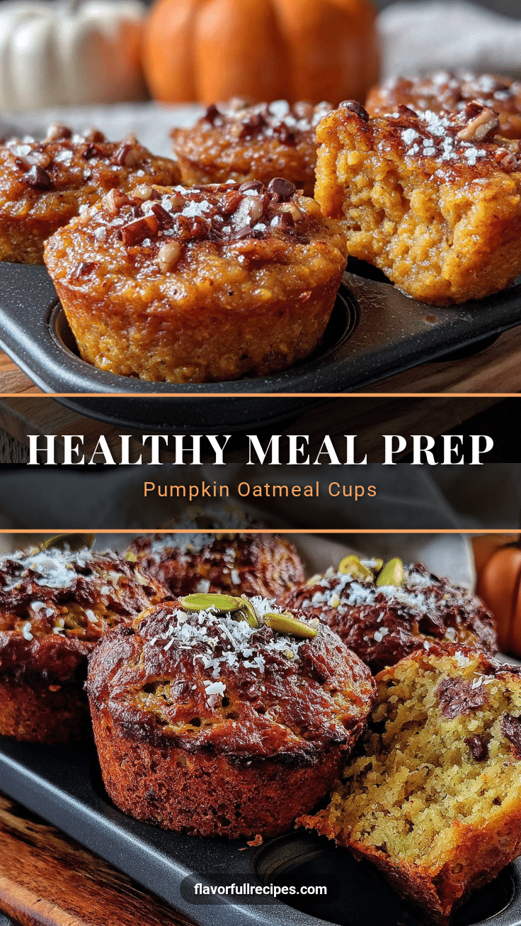 baked pumpkin oatmeal cups recipe