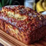 banana bread no mixer - featured image